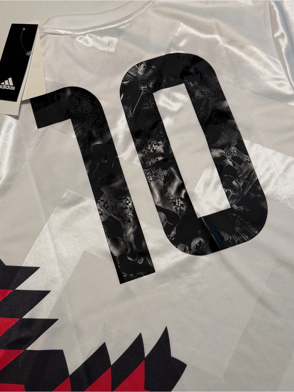 Adidas Captain Tsubasa Jersey Men M Japanese Soccer Anime Ozora Manga Y2K Shirt